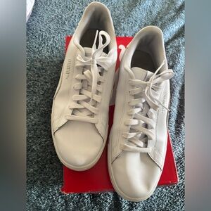 Puma Classic White Leather Sneakers